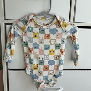 Little Sleepies Checkmates Play Bodysuit